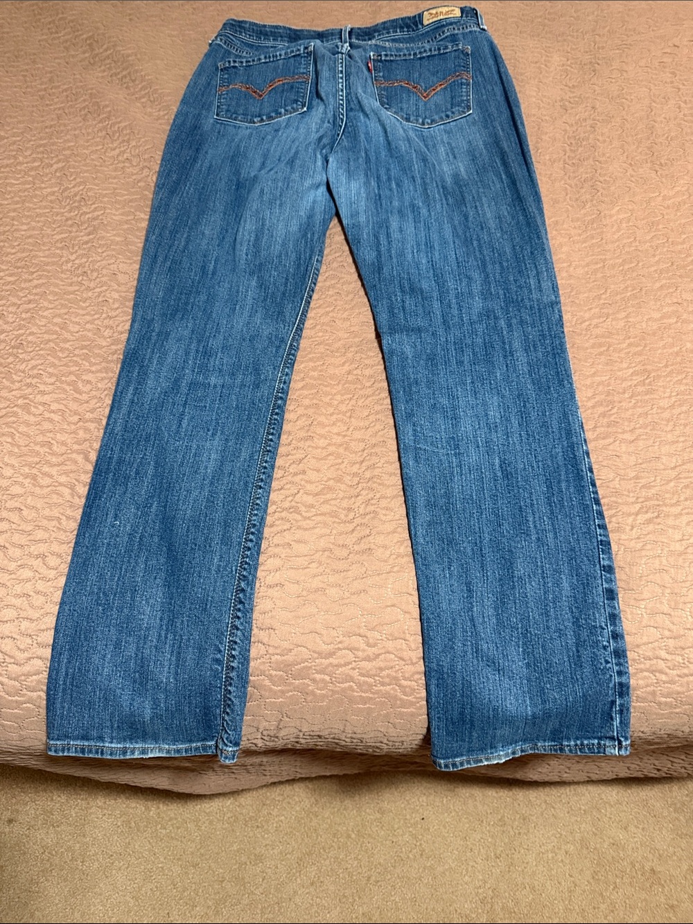 Women's Levi's Medium Blue Stretch Flare Jeans